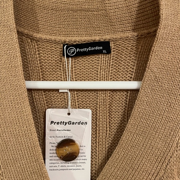 PrettyGarden Women's Open Front Cardigan XL - Picture 3 of 4